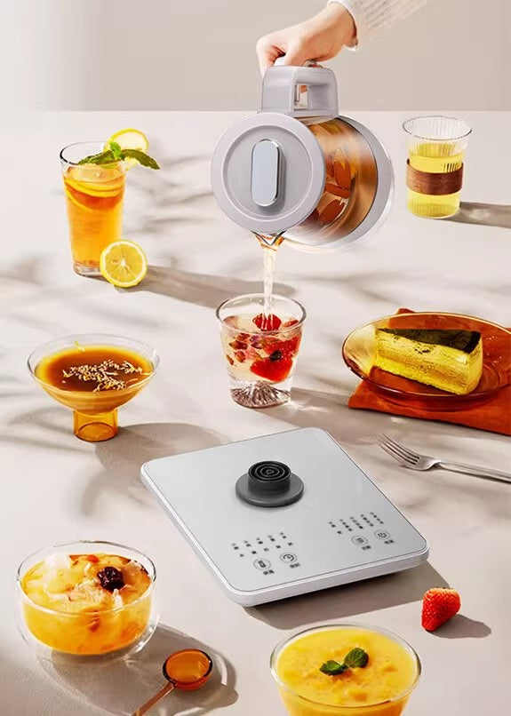 Pure Titanium Heating Plate Health Kettle 1.5L, Temperature-Resistant Tea Maker